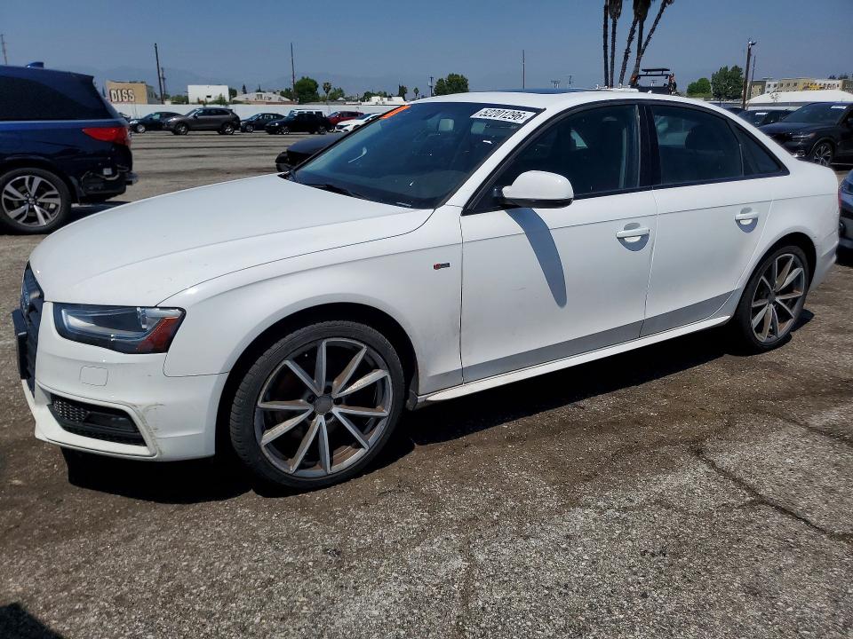 2016 Audi A4 VIN WAUAFAFL8GN010411 COPART salvage auction — MINOR DENT/SCRATCHES, Ca - Dis/Dlr/Exp Only Clean Title (P), sold $1,300 on 2026-07-31 (photo 1)