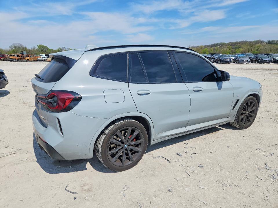 2023 BMW X3 VIN 5UX83DP01P9P33878 COPART salvage auction — SIDE, Il - Salvage Certificate, sold $24,500 on 2026-07-06 (photo 3)