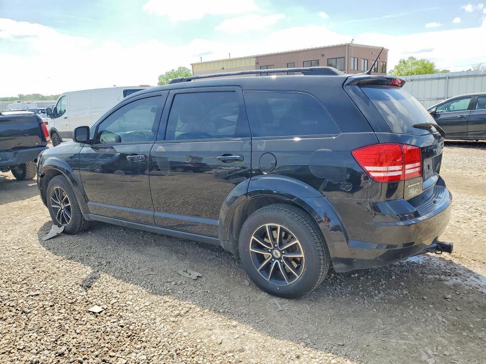 2018 Dodge Journey VIN 3C4PDCAB7JT347494 COPART salvage auction — HAIL, Ks - Cert Of Title-Salvage, sold $2,300 on 2026-07-09 (photo 2)