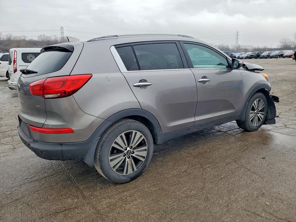 2014 Kia VIN KNDPCCAC9E7574112 COPART salvage auction — FRONT END, Il - Salvage Certificate, sold $300 on 2026-07-17 (photo 3)