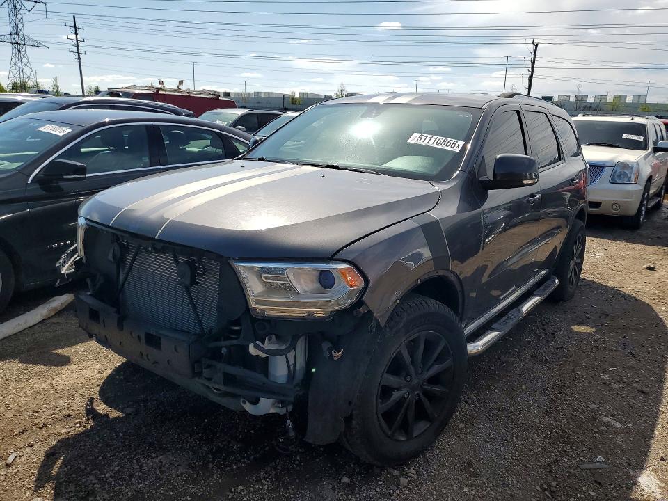 2014 Dodge VIN 1C4RDJDG7EC340874 COPART salvage auction — FRONT END, Il - Salvage Certificate, sold $975 on 2026-07-09 (photo 1)