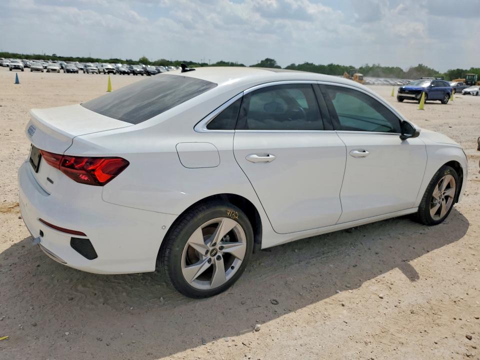 2024 Audi A3 VIN WAUHUDGY7RA014864 COPART salvage auction — UNDERCARRIAGE, Tx - Salvage Vehicle Title, sold $9,800 on 2026-07-30 (photo 3)