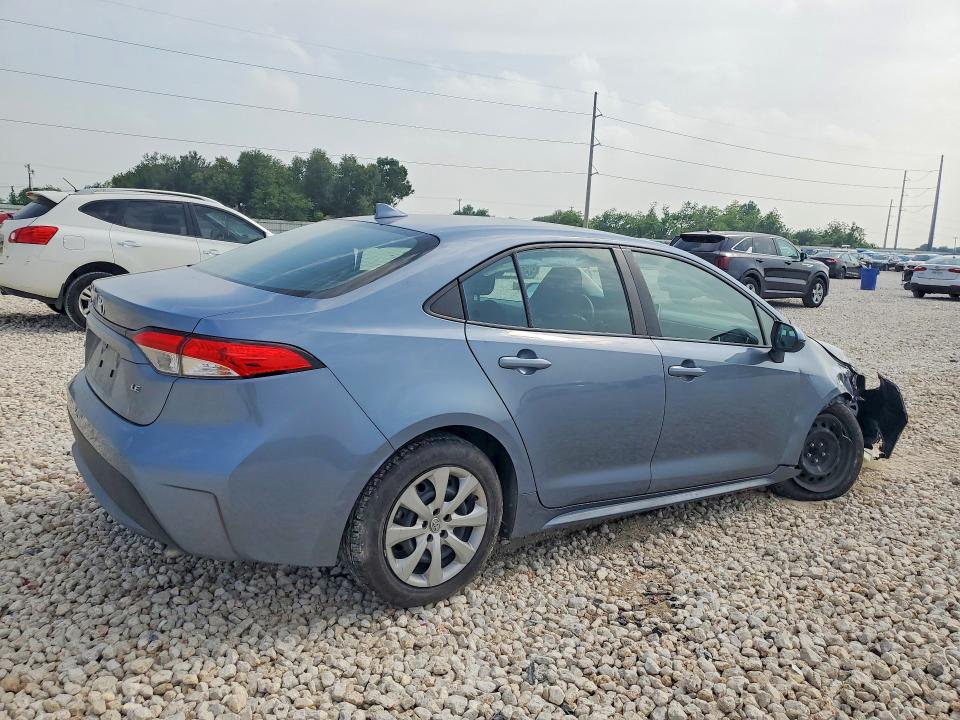 2020 Toyota Corolla VIN 5YFEPRAEXLP118504 COPART salvage auction — UNDERCARRIAGE, Salvage Title, sold $3,850 on 2026-07-16 (photo 3)
