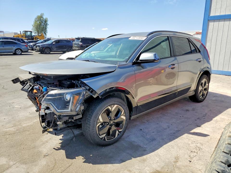 2024 Kia Niro VIN KNDCR3L1XR5110661 COPART salvage auction — FRONT END, Ca - Salvage Certificate, sold $5,300 on 2026-07-20 (photo 1)