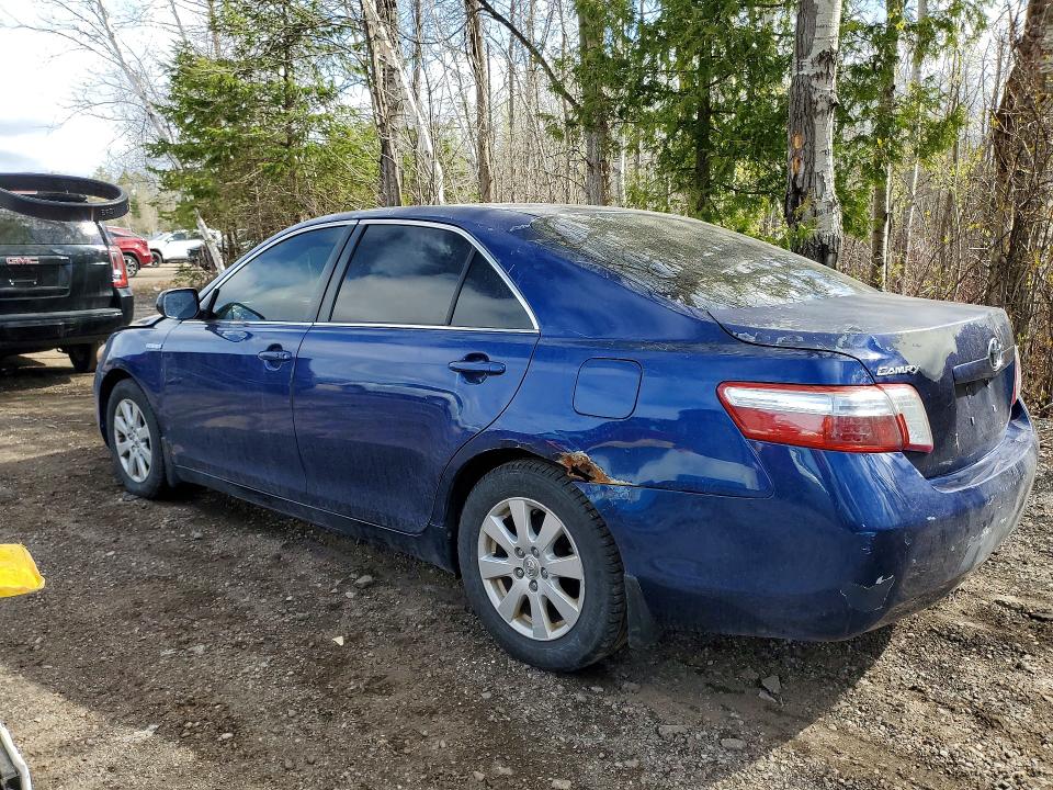 2007 Toyota Camry hybrid VIN JTNBB46K873001243 COPART salvage auction — SIDE, ON - PERMIT NO BRAND - UNFIT, sold $825 on 2026-07-16 (photo 2)