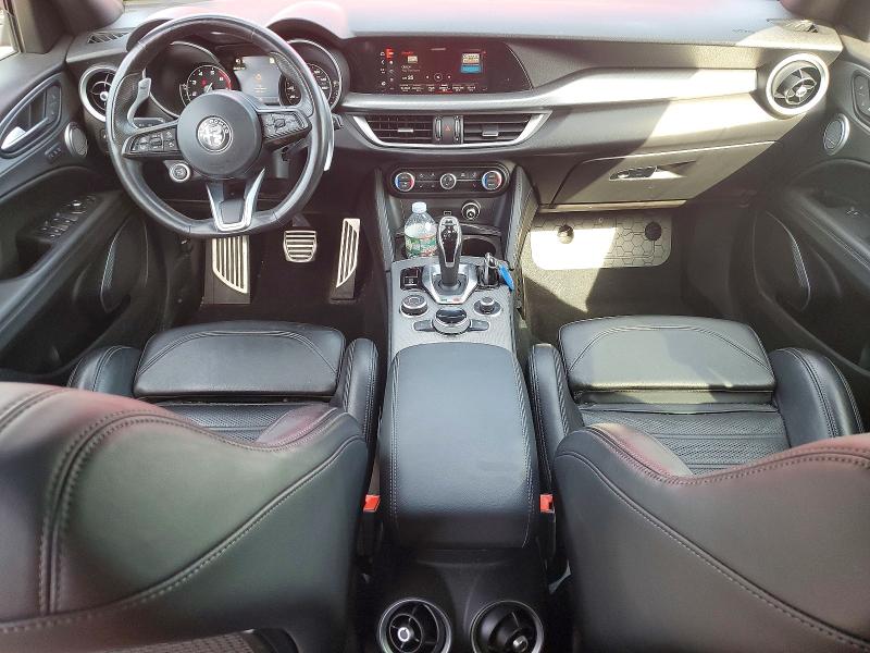 2020 Alfa romeo Stelvio VIN ZASPAKBN9L7C95246 COPART salvage auction — FRONT END, Pa - Certificate Of Salvage, sold $3,300 on 2026-07-28 (photo 8)
