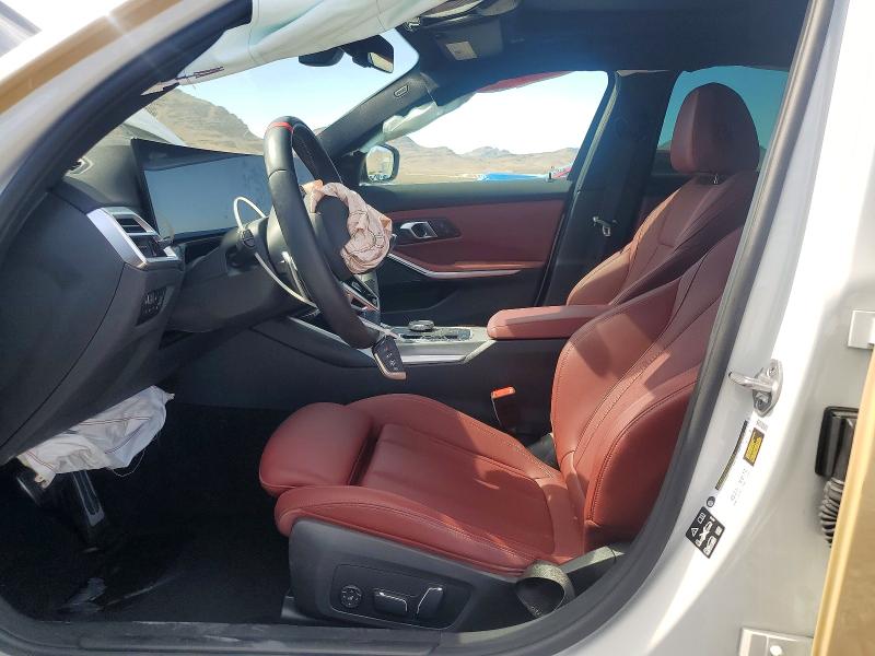 2025 BMW M340i VIN 3MW69FT00S8F43630 COPART salvage auction — FRONT END, Nv - Salvage Title, sold $28,250 on 2026-07-08 (photo 7)