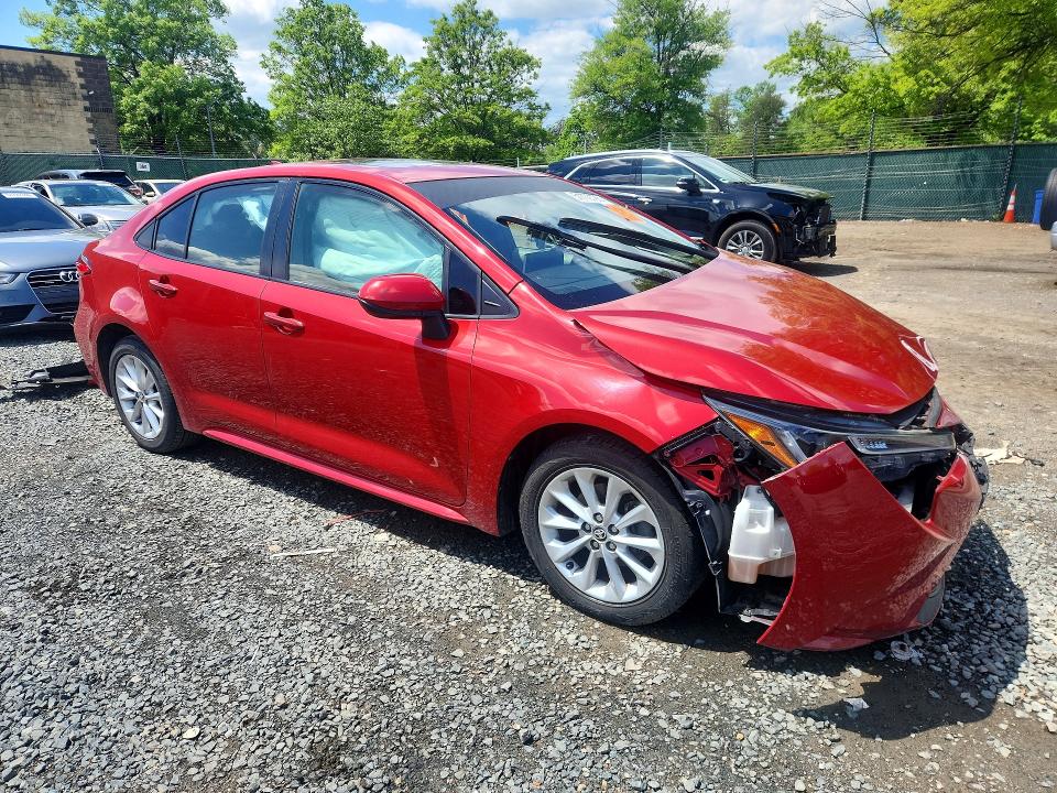 2020 Toyota VIN JTDHPRAE4LJ003690 COPART salvage auction — SIDE, Md - Certificate Of Title, sold $2,050 on 2026-07-16 (photo 4)