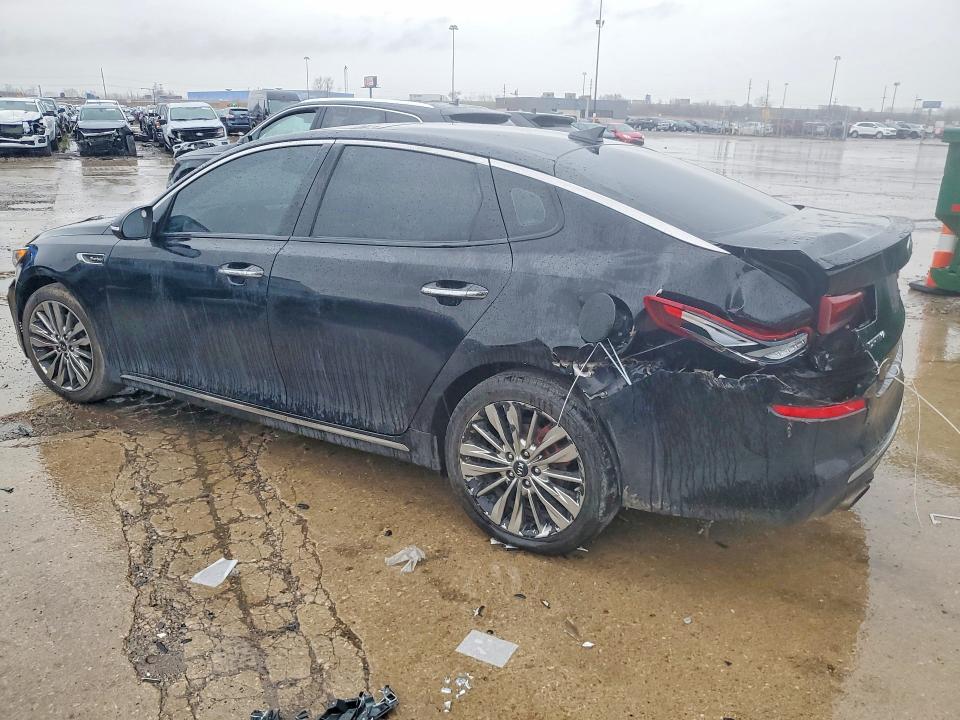 2019 Kia Optima VIN 5XXGV4L23KG349708 COPART salvage auction — REAR END, Salvage Title, sold $2,350 on 2026-07-14 (photo 2)