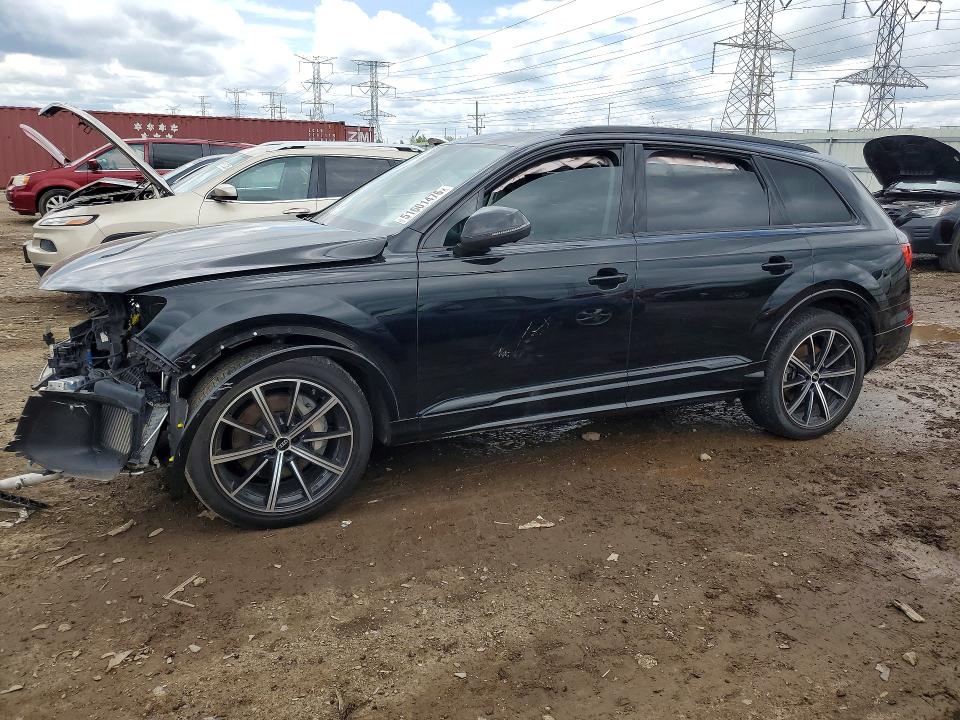 2023 Audi Q7 VIN WA1LXBF70PD004037 COPART salvage auction — FRONT END, Il - Salvage Certificate, sold $9,800 on 2026-07-09 (photo 1)