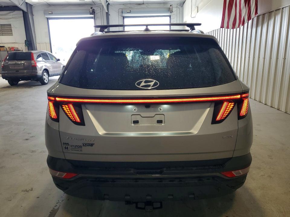 2024 Hyundai Tucson VIN KM8JFCDE6RU292409 COPART salvage auction — FRONT END, Nc - Salvage Certificate Of Title, sold $10,400 on 2026-07-13 (photo 6)