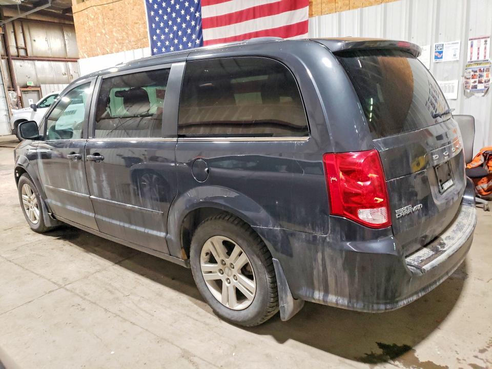 2012 Dodge Caravan VIN 2C4RDGDG7CR268887 COPART salvage auction — FRONT END, Ak - Bill Of Sale- Salvage, sold $25 on 2026-07-28 (photo 2)
