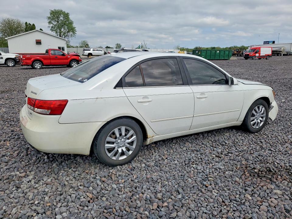 2008 Hyundai Sonata VIN 5NPET46F88H379795 COPART salvage auction — FRONT END, In - Cert Of Title - Rebuilt Vehicl, sold $500 on 2026-07-07 (photo 3)
