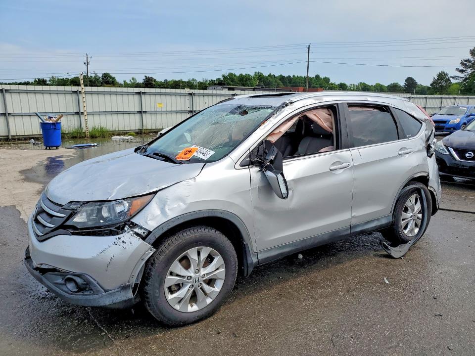 2012 Honda Cr-v VIN JHLRM4H76CC013247 COPART salvage auction — ROLLOVER, AL - CERT OF TITLE-SALVAGE TITLE, sold $1,350 on 2026-07-09 (photo 1)