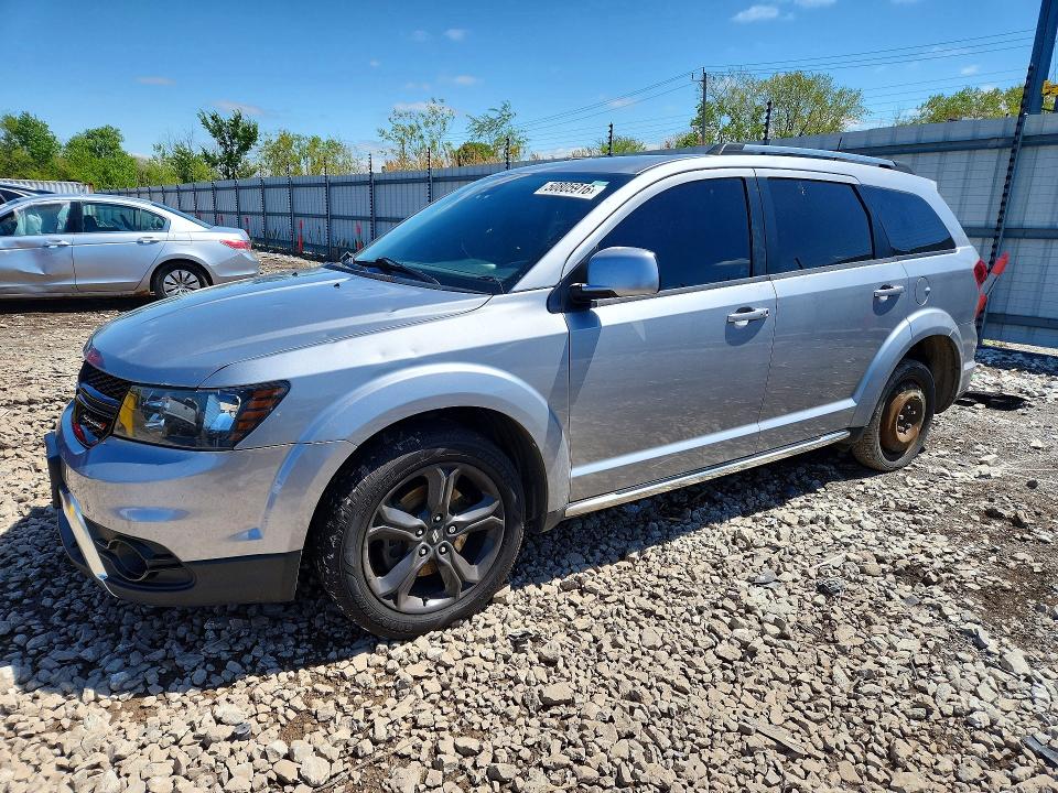 2018 Dodge Journey VIN 3C4PDCGG2JT448784 COPART salvage auction — HAIL, Il - Salvage Certificate, sold $1,450 on 2026-07-03 (photo 1)
