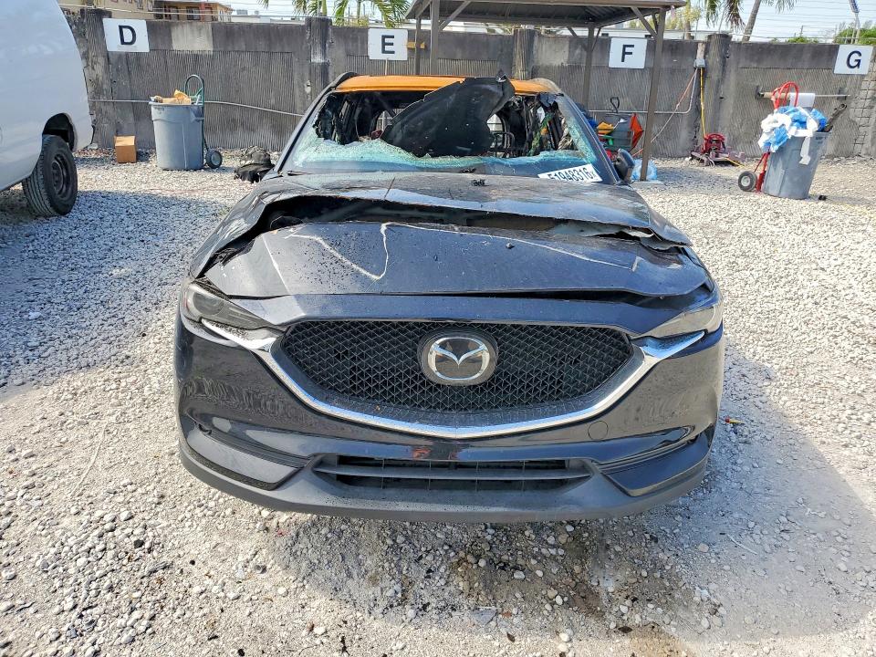 2020 Mazda Cx-5 VIN JM3KFADM2L0800983 COPART salvage auction — BURN, Fl - Certificate Of Destruction, sold $700 on 2026-07-07 (photo 5)