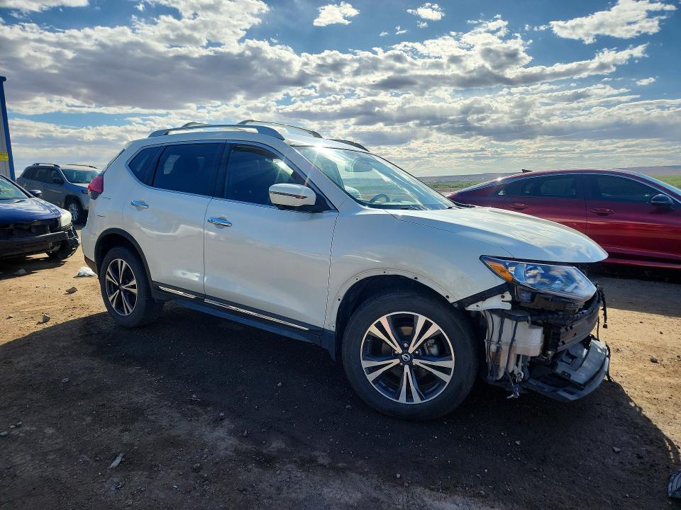 2017 Nissan Rogue VIN JN8AT2MV2HW023905 COPART salvage auction — FRONT END, Nm - Cert Of Title-Salvage, sold $1,950 on 2026-07-20 (photo 4)