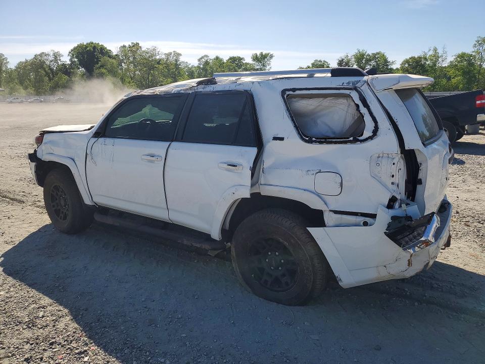 2023 Toyota 4runner VIN JTEEU5JR0P5301719 COPART salvage auction — ROLLOVER, Sc - Cert Of Title-Salvage, sold $7,600 on 2026-07-22 (photo 2)