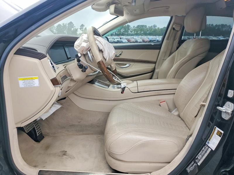 2014 Mercedes-benz S-klasse VIN WDDUG8FB6EA026842 COPART salvage auction — FRONT END, Nc - Salvage Certificate Of Title, sold $3,700 on 2026-07-24 (photo 7)