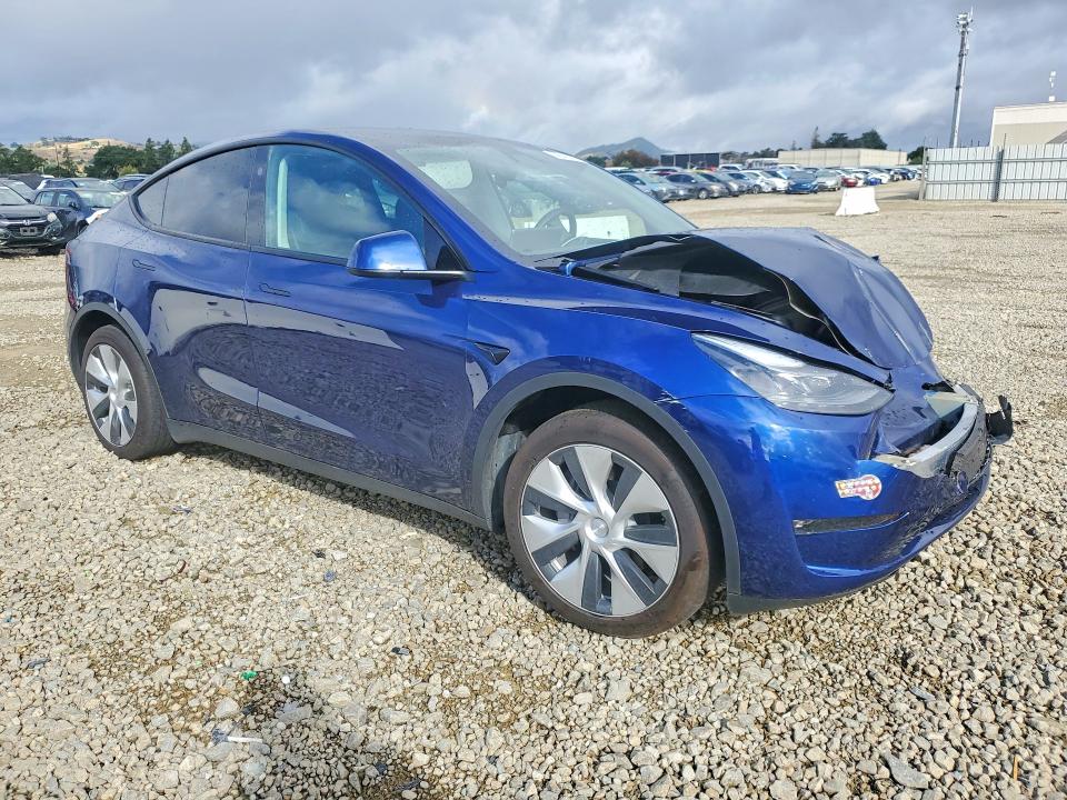 2023 Tesla VIN 7SAYGDEE0PF809264 COPART salvage auction — FRONT END, Salvage Title, sold $70 on 2026-07-21 (photo 4)