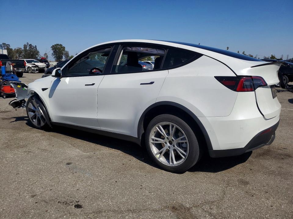 2022 Tesla VIN 7SAYGDEE4NF493106 COPART salvage auction — FRONT END, Ca - Salvage Certificate, sold $5,400 on 2026-07-28 (photo 2)