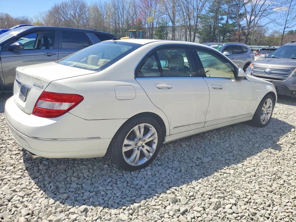 2008 Mercedes-benz C class VIN WDDGF81X88F057939 COPART salvage auction — SIDE, CO - BILL OF SALE-PARTS ONLY, sold $2,050 on 2026-08-20 (photo 3)