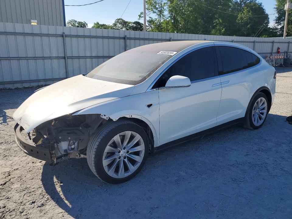 2016 Tesla Model x VIN 5YJXCBE29GF021128 COPART salvage auction — FRONT END, Nc - Salvage Certificate Of Title, sold $200 on 2026-07-29 (photo 1)