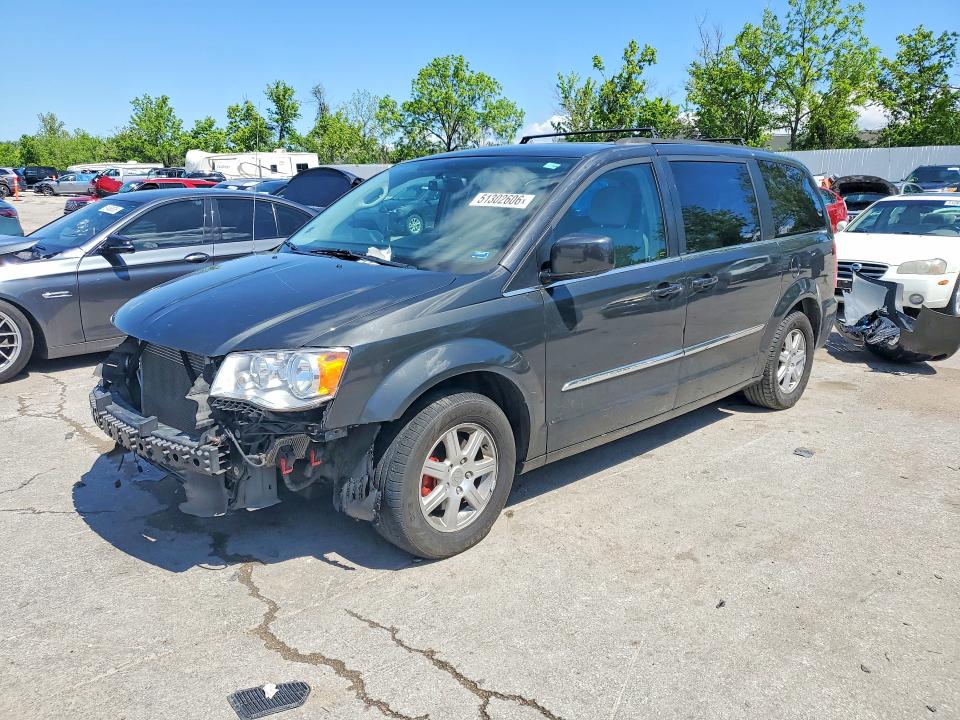 2012 Chrysler Town & country VIN 2C4RC1BG4CR159189 COPART salvage auction — FRONT END, Mo - Salvage Certificate Of Title, sold $875 on 2026-07-31 (photo 1)