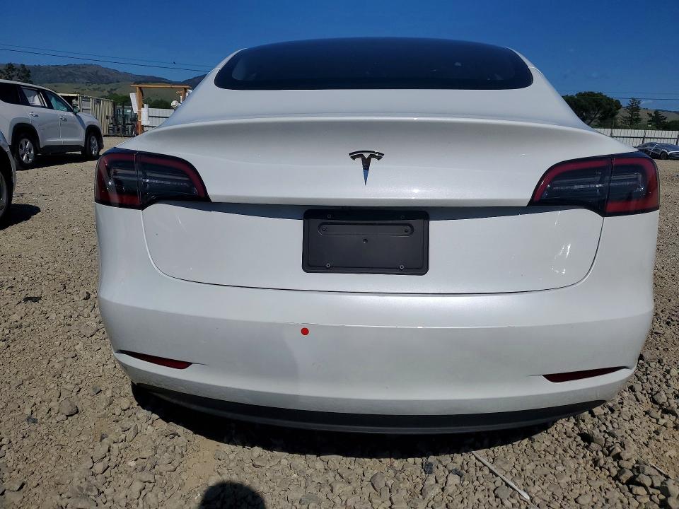 2023 Tesla Model 3 VIN 5YJ3E1EA9PF403024 COPART salvage auction — ROOF, Ca - Salvage Certificate, sold $7,100 on 2026-07-02 (photo 6)