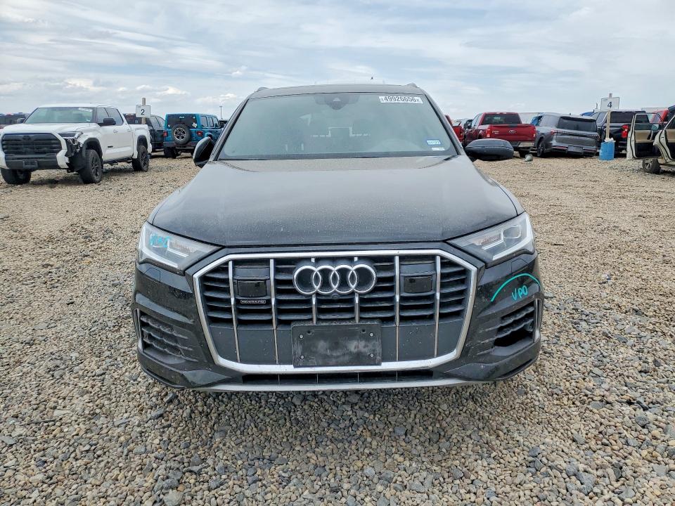 2022 Audi Q7 VIN WA1LJBF79ND001605 COPART salvage auction — SIDE, Tx - Salvage Vehicle Title, sold $18,100 on 2026-07-14 (photo 5)