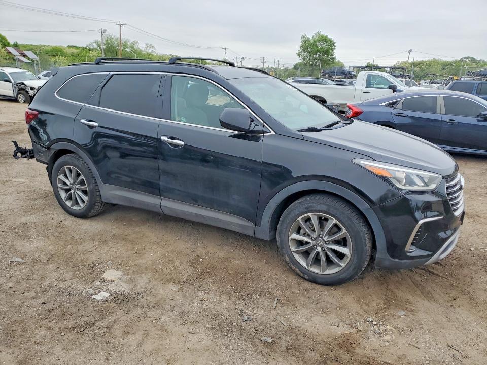 2019 Hyundai Santa fe VIN KM8SMDHFXKU306871 COPART salvage auction — REAR END, Md - Cert Of Salvage > 75% Damage, sold $3,250 on 2026-07-23 (photo 4)