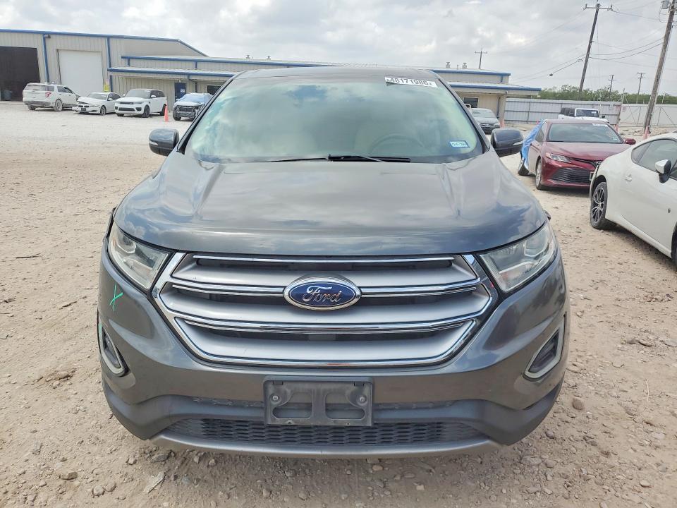 2018 Ford Edge VIN 2FMPK3J98JBC55451 COPART salvage auction — FRONT END, Tx - Salvage Vehicle Title, sold $2,600 on 2026-07-02 (photo 5)