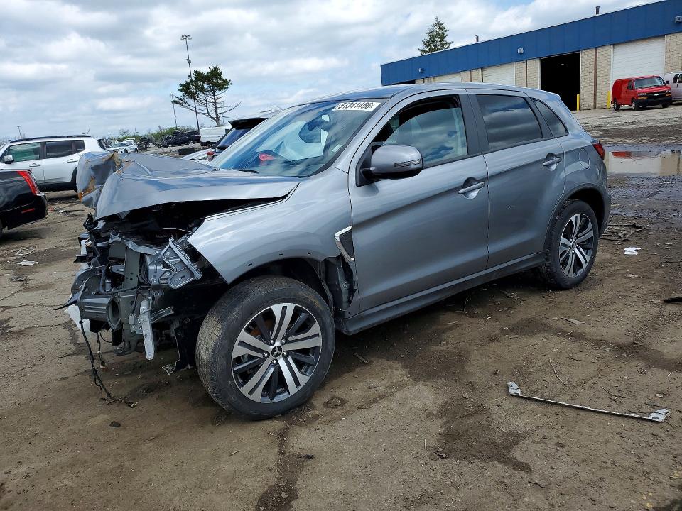 2025 Mitsubishi Outlander sport VIN JA4ARUAU1SU007824 COPART salvage auction — FRONT END, Az - Cert Of Title - Salvage, sold $2,500 on 2026-07-07 (photo 1)