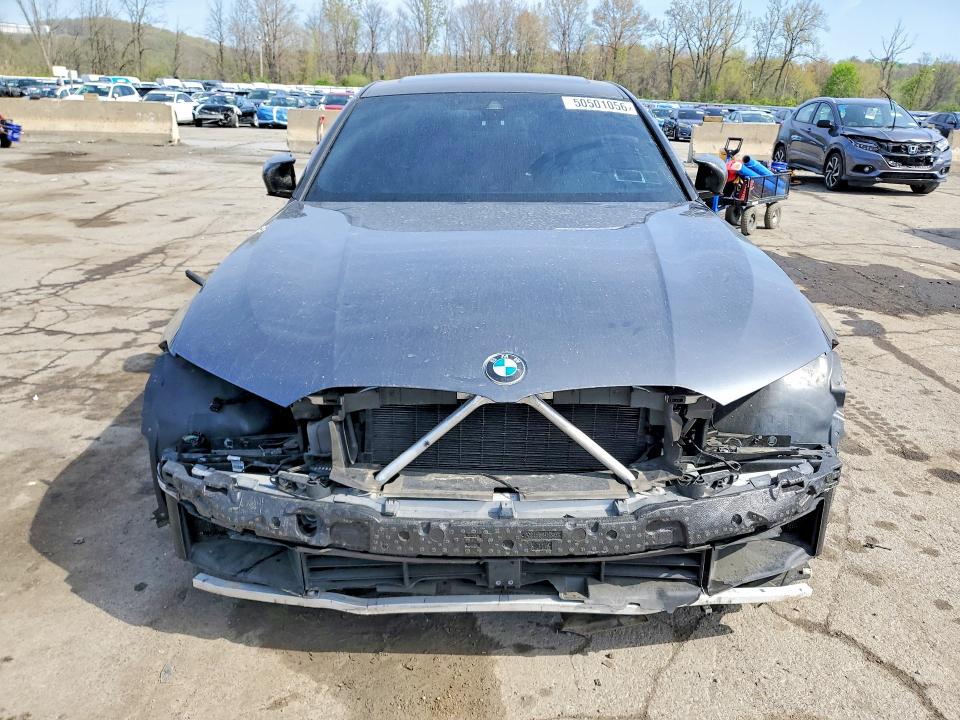 2022 BMW M3 VIN 3MW5U9J07N8C29797 COPART salvage auction — FRONT END, Ny - Mv-907A Salvage Certificate, sold $14,900 on 2026-07-09 (photo 5)
