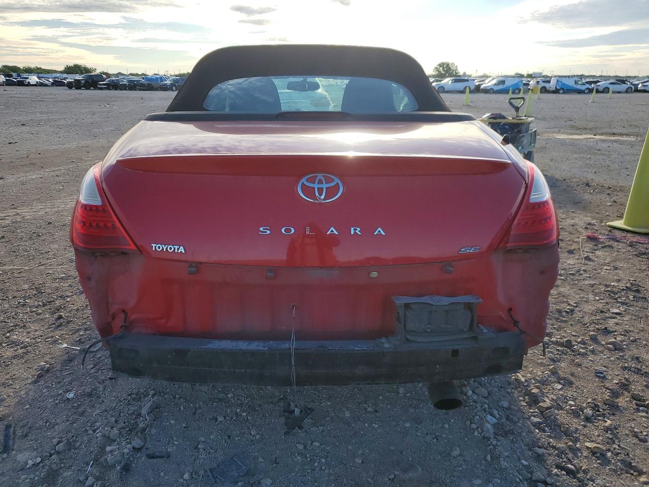 2007 Toyota Camry VIN 4T1FA38P57U131725 COPART salvage auction — Rear End, TX - SALVAGE VEHICLE TITLE, sold $825 on 2026-07-02 (photo 6)