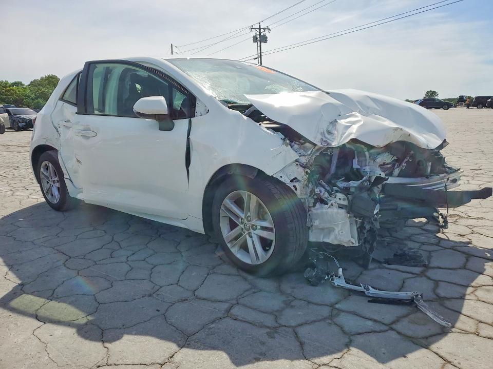 2022 Toyota VIN JTND4MBE0N3191281 COPART salvage auction — FRONT END, Tn - Salvage Certificate, sold $625 on 2026-07-13 (photo 4)