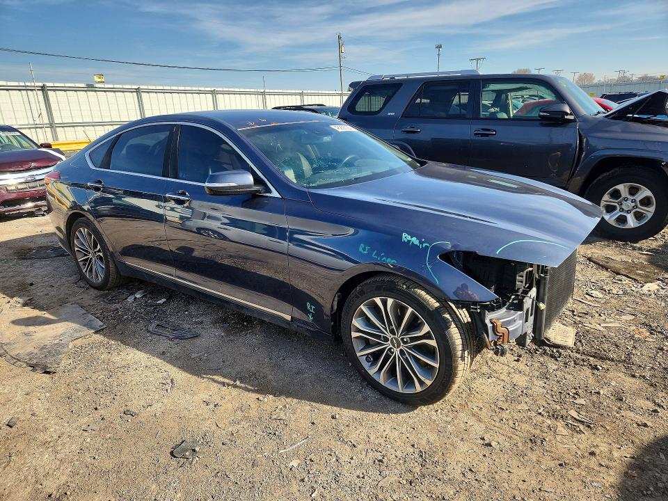 2015 Hyundai Genesis VIN KMHGN4JE7FU099141 COPART salvage auction — FRONT END, Id - Salvage Certificate Of Title, sold $1,400 on 2026-07-06 (photo 4)