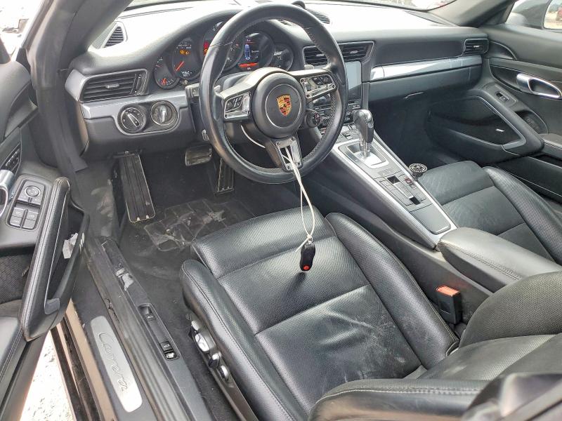 2017 Porsche 911 VIN WP0CA2A90HS142481 COPART salvage auction — FRONT END, TX, sold $34,000 on 2026-07-17 (photo 8)