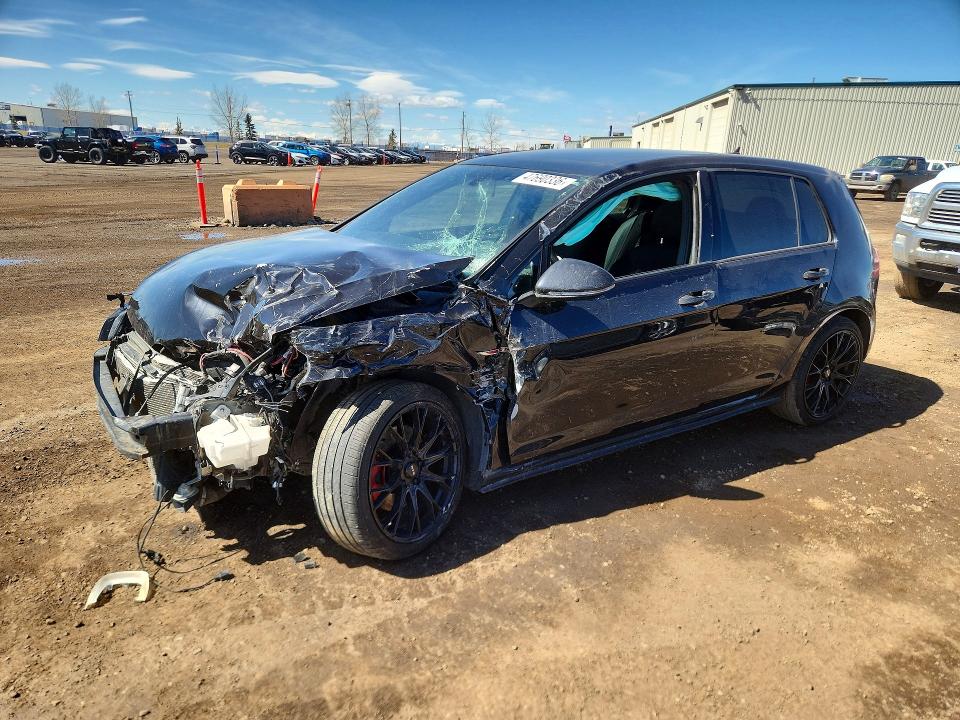 2015 Volkswagen Gti VIN 3VW4T7AU9FM091114 COPART salvage auction — FRONT END, Salvage Title, sold $225 on 2026-07-28 (photo 1)