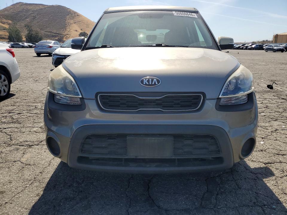 2013 Kia Soul VIN KNDJT2A61D7609928 COPART salvage auction — REAR END, Ca - Salvage Certificate, sold $1,100 on 2026-07-02 (photo 5)