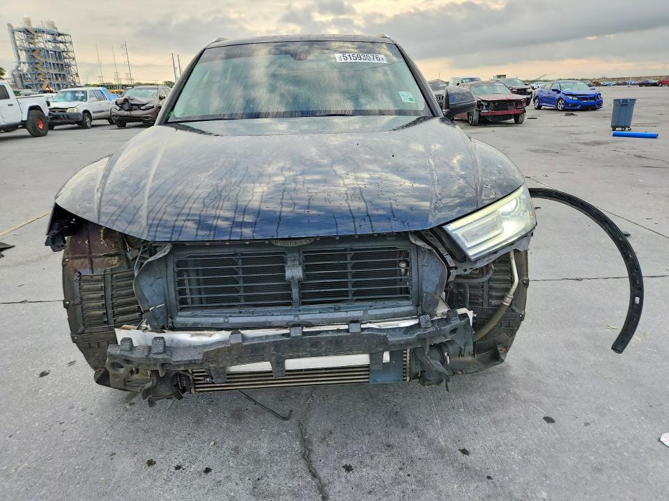 2018 Audi Q5 VIN WA1ANAFY9J2004069 COPART salvage auction — REAR END, La - Cert Of Title-Salvage, sold $3,550 on 2026-07-29 (photo 5)