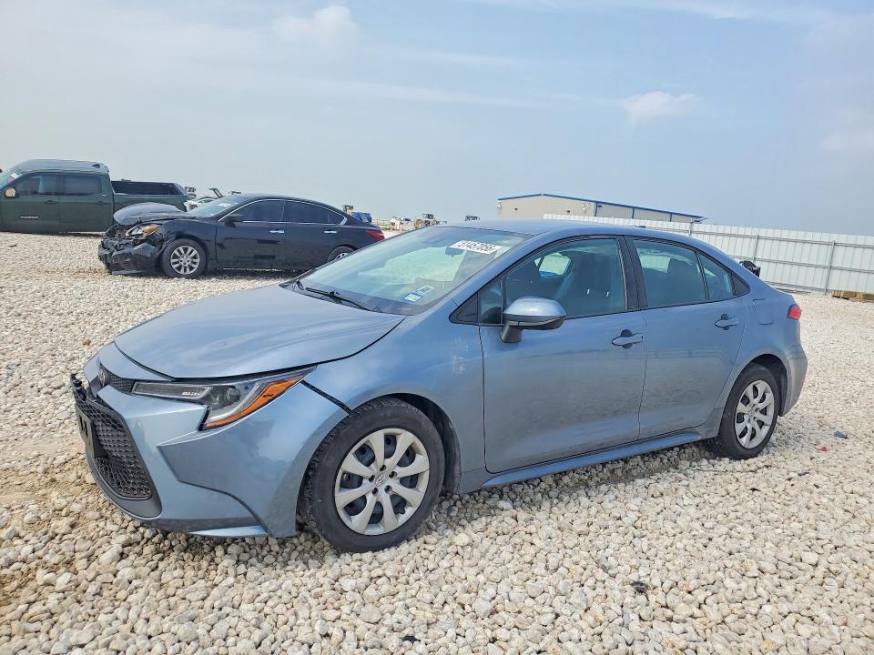 2020 Toyota Corolla VIN 5YFEPRAEXLP118504 COPART salvage auction — UNDERCARRIAGE, Salvage Title, sold $3,850 on 2026-07-16 (photo 1)