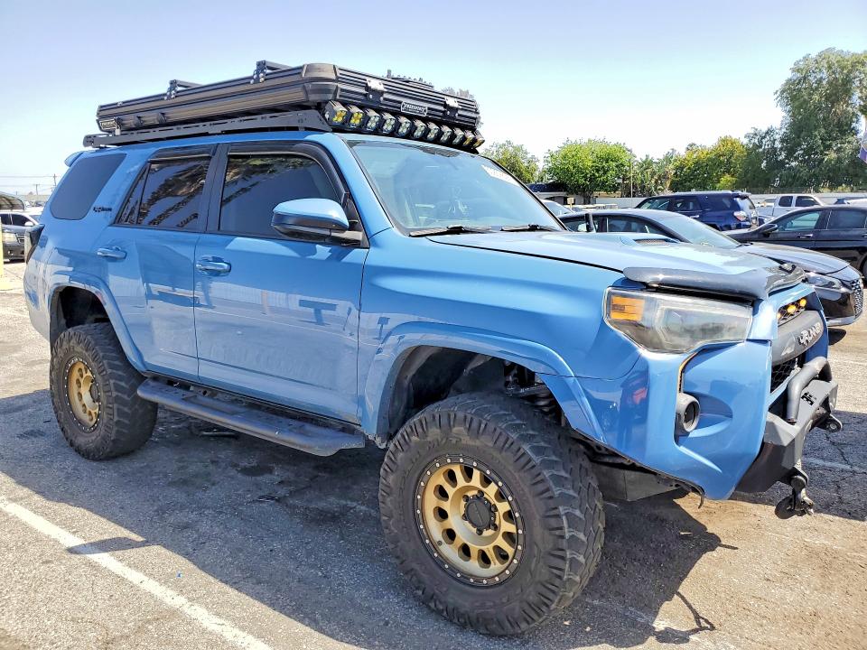 2018 Toyota 4runner VIN JTEBU5JR2J5544586 COPART salvage auction — FRONT END, CA - SALVAGE CERTIFICATE, sold $26,250 on 2026-07-31 (photo 4)