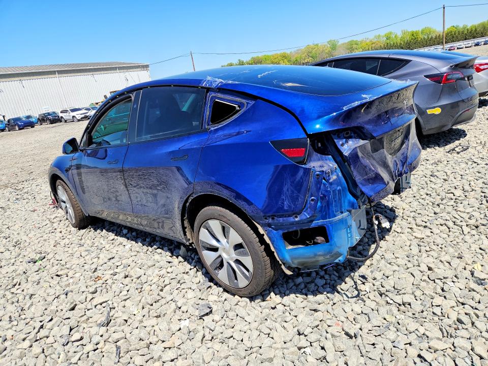 2023 Tesla Model y VIN 7SAYGDEE2PA159298 COPART salvage auction — REAR END, Nj - Cert Of Title-Salvage, sold $10,000 on 2026-07-20 (photo 2)
