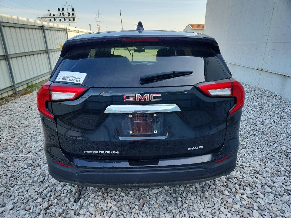 2022 Gmc Terrain VIN 3GKALTEV1NL179505 COPART salvage auction — FRONT END, Oh - Certificate Of Title, sold $4,050 on 2026-07-09 (photo 6)