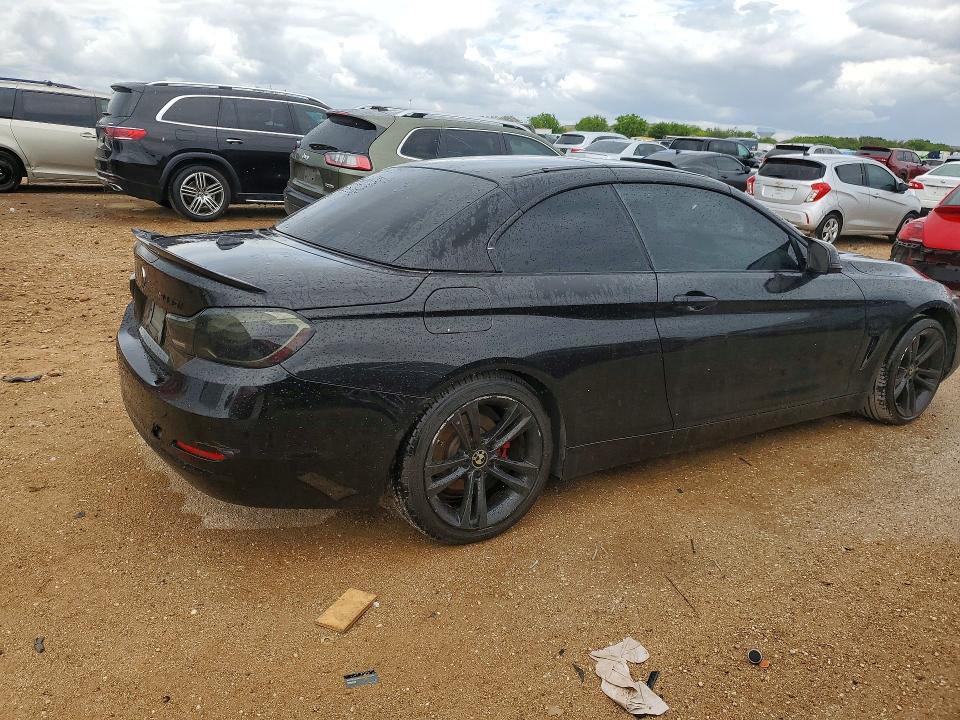 2017 BMW 4er VIN WBA4U7C58H5H19209 COPART salvage auction — MINOR DENT/SCRATCHES, Tx - Certificate Of Title, sold $4,850 on 2026-07-02 (photo 3)