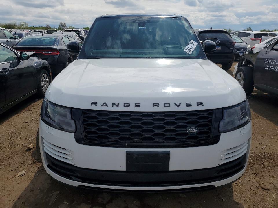 2020 Land rover RANGE ROVER VIN SALGS2RU2LA413460 COPART salvage auction — NORMAL WEAR, Il - Salvage Certificate, sold $13,100 on 2026-07-16 (photo 5)