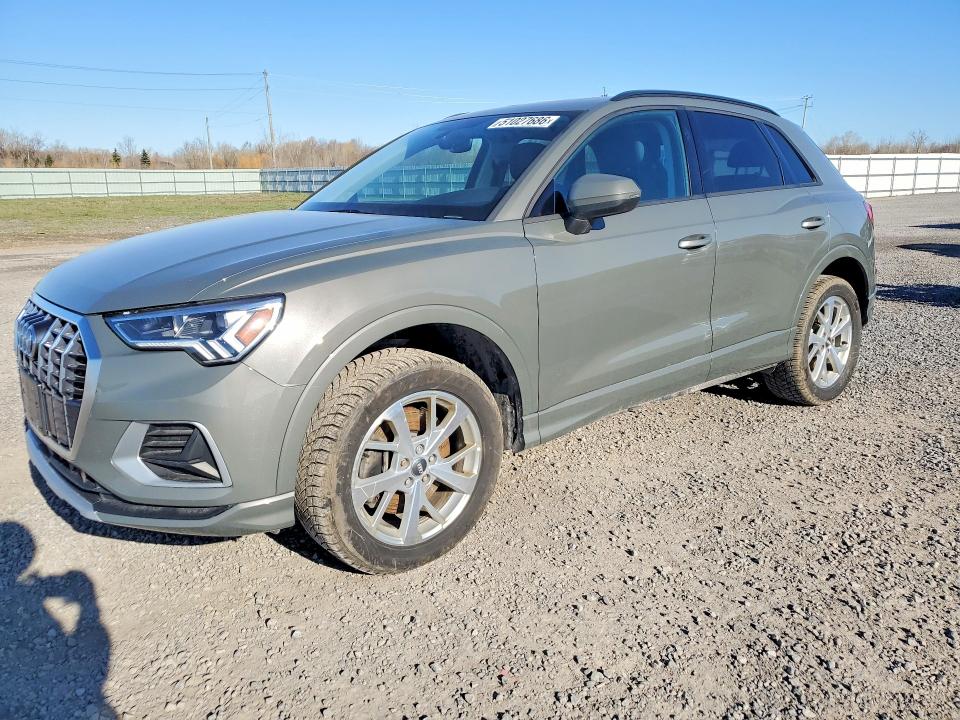 2021 Audi Q3 VIN WA1AECF32M1007034 COPART salvage auction — SIDE, On - Permit No Brand - Unfit, sold $700 on 2026-07-21 (photo 1)