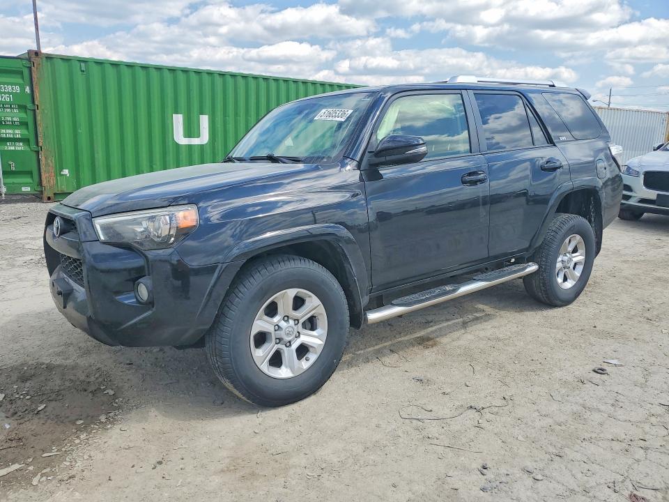 2016 Toyota 4runner VIN JTEBU5JR0G5279093 COPART salvage auction — FRONT END, IN - CERTIFICATE OF TITLE, sold $5,600 on 2026-07-24 (photo 1)