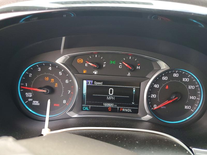 2018 Chevrolet Traverse VIN 1GNERGKW1JJ111861 COPART salvage auction — HAIL, Tx - Certificate Of Title, sold $3,050 on 2026-07-09 (photo 9)
